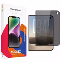 Accezz Privacy Displayschutz aus gehärtetem Glas Apple iPhone Duo