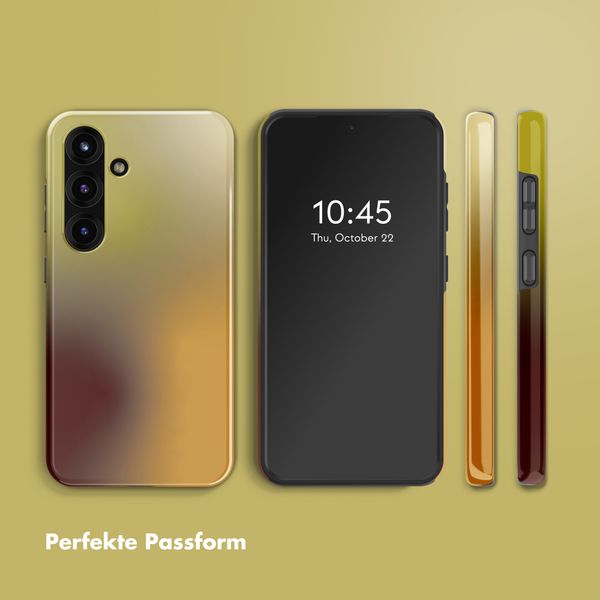 Selencia Vivid Rückabdeckung mit MagSafe Samsung Galaxy S25 - Gradient Olive Dust