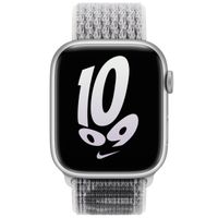 Apple Nike Sport Loop Band für das Apple Watch Series 1-10 / SE / Ultra (2) - 42/44/45/46/49 mm - Summit White / Black