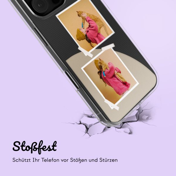 Personalisierte Hülle mit Filmrolle N°2 iPhone 16 Pro - Transparent