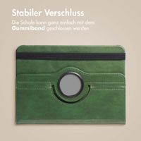 imoshion 360° drehbare Klapphülle Samsung Galaxy Tab S9 11.0 Zoll / Tab S10 FE / S9 FE 10.9 Zoll - Grün