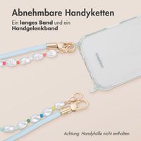 imoshion Farbige Handyketten Set mit Perlen – Hellblau