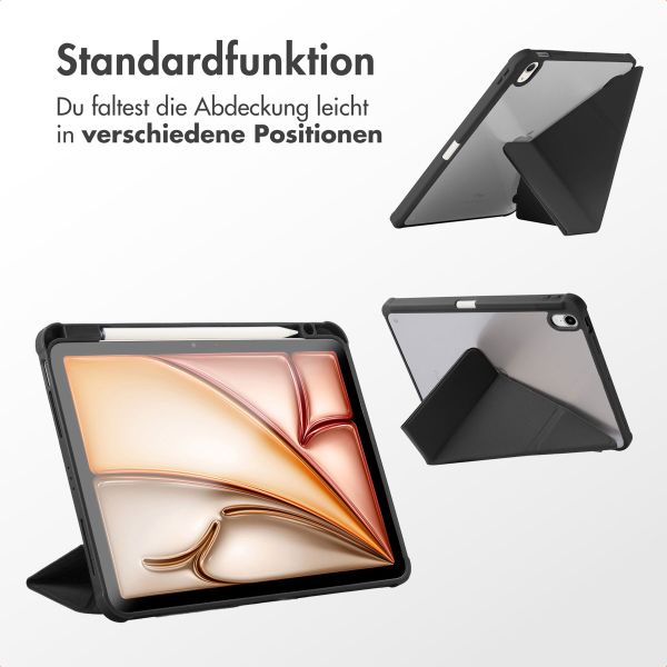 imoshion Origami Klapphülle iPad 10 (2022) 10.9 Zoll - Schwarz