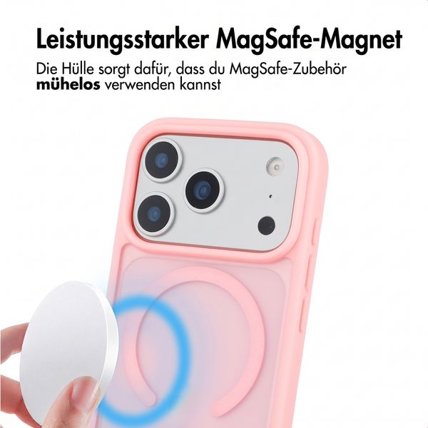 imoshion Color Guard Back Cover mit MagSafe Apple iPhone 18 Pro / 17 Pro - Hellrosa