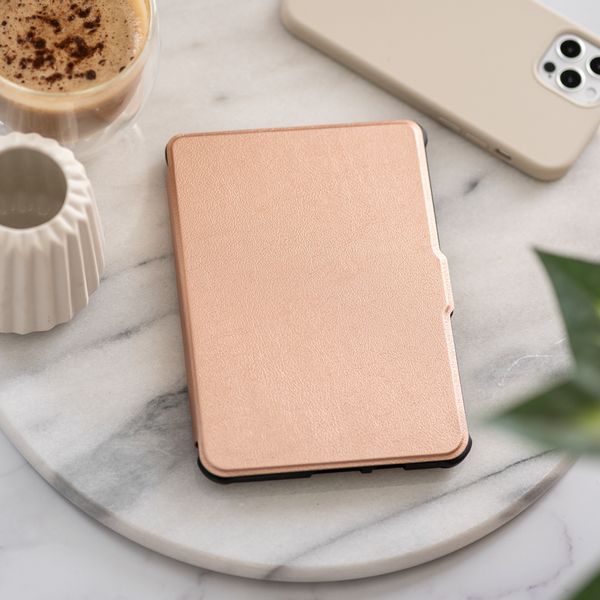 imoshion Slim Soft Case Klapphülle Pocketbook Verse / Verse Pro / Verse Pro Color / Vivlio Light / Light HD - Rosé gold