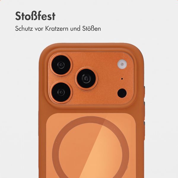 Accezz Hold Backcover mit MagSafe Apple iPhone 18 Pro / 17 Pro - Cosmic Orange