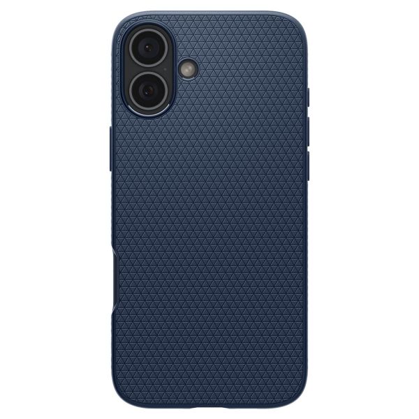 Spigen Liquid Air™ Case für das iPhone 16 - Navy Blue