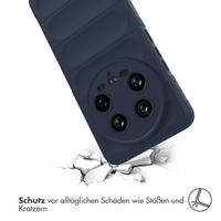 imoshion EasyGrip Backcover Xiaomi 14 Ultra - Dunkelblau