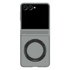 Accezz Color Backcover mit MagSafe und Ringständer Samsung Galaxy Z Flip 8 - Grau
