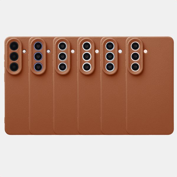 imoshion Texture Backcover Samsung Galaxy S26 - Braun