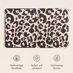 imoshion Design Klappbare Klapphülle Kobo Libra Colour - Leopard