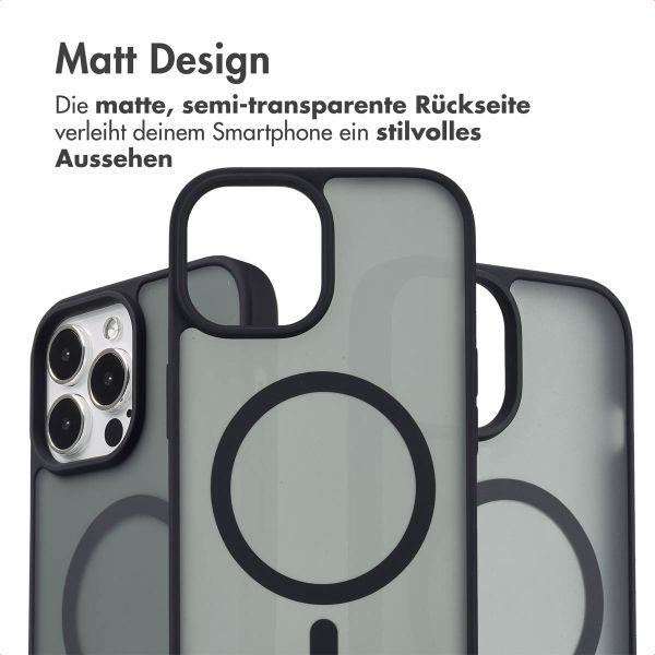 imoshion Color Guard Back Cover mit MagSafe für das iPhone 13 Pro Max - Schwarz