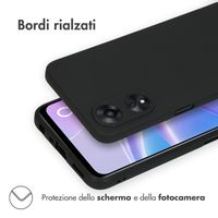 imoshion TPU Color Cover Oppo A78 (4G) - Schwarz