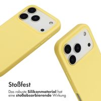 imoshion SilikonHülle mit Band Apple iPhone 17 Pro - Gelb