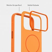 imoshion Color Backcover mit Thin MagSafe Ring Apple iPhone 17 Pro - Orange