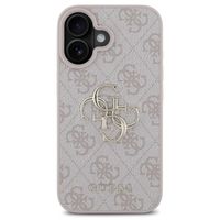 Guess 4G Metal Logo Back Cover Apple iPhone 16 - Rosa