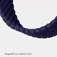 imoshion Corduroy-Band für Apple Watch | 44/45/46/49 mm - Dunkelblau