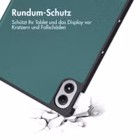 imoshion Trifold Klapphülle Xiaomi Redmi Pad 2 Pro - Dunkelgrün