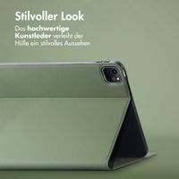 Accezz Classic Klapphülle Apple iPad Pro 11 (2022 / 2021 / 2020 / 2018) - Grün