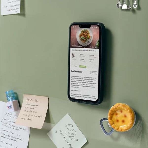 PopSockets Suck-Up Grip & Mount - MagSafe Saugnapf - Translucent Black