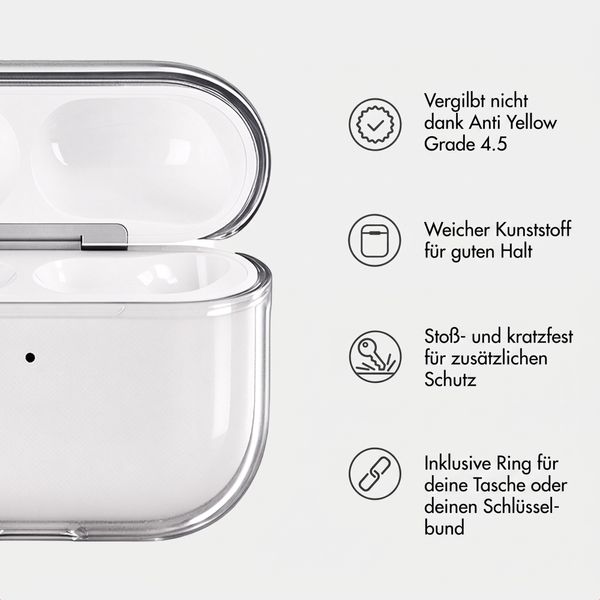imoshion Clear Softcase Hülle Apple AirPods Pro 3 - Smokey Black