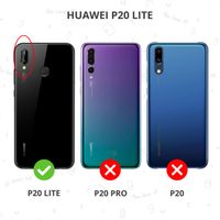 Dunkelblauer Brushed TPU Case Huawei P20 Lite