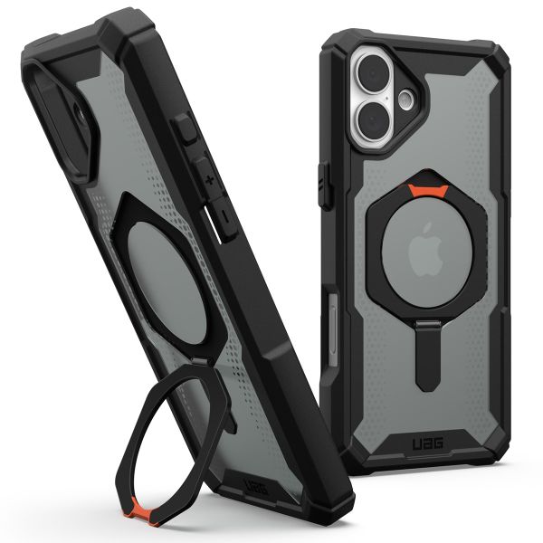 UAG Plasma XTE Back Cover MagSafe für das iPhone 16 Plus - Black / Orange