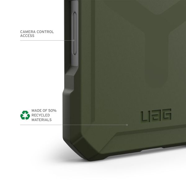 UAG Essential Armor MagSafe für das iPhone 16 Pro Max - Olive Drab