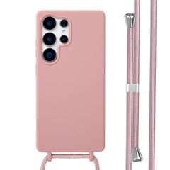 imoshion SilikonHülle mit Band Samsung Galaxy S25 Ultra - Sand Pink
