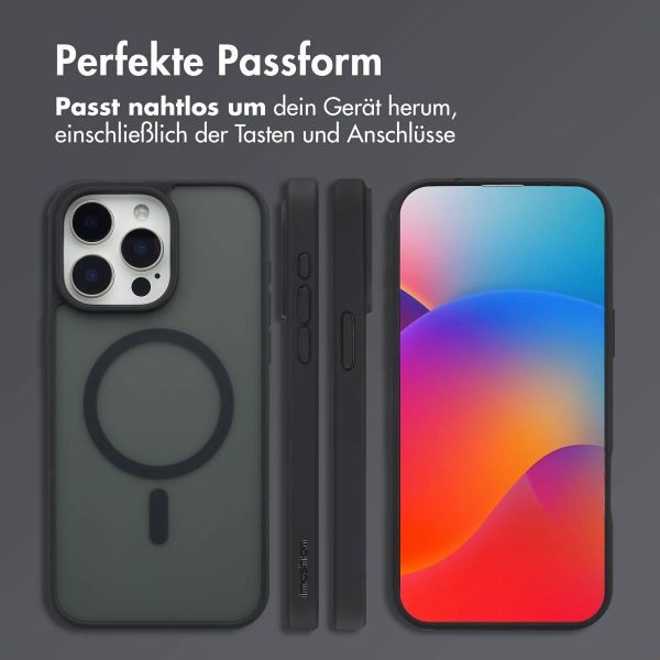 imoshion Color Guard Back Cover mit MagSafe für das iPhone 15 Pro Max - Schwarz