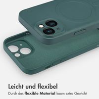 imoshion Color Back Cover mit MagSafe für das iPhone 15 - Dunkelgrün