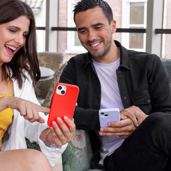 Accezz Liquid Silikoncase für das Samsung Galaxy A53 - Rot