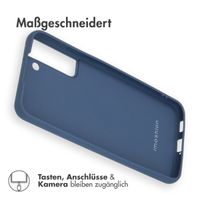 imoshion Color TPU Hülle für das Samsung Galaxy S22 Plus - Dunkelblau