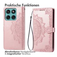 imoshion Mandala Klapphülle Motorola Moto G57 Power - Rosé gold