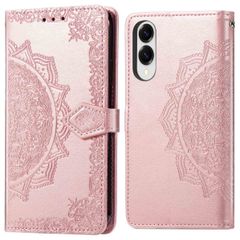 imoshion Mandala Klapphülle Samsung Galaxy S25 Edge - Rosé gold