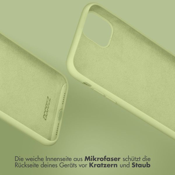 Accezz Liquid Silikoncase für das Samsung Galaxy A54 (5G) - Grün