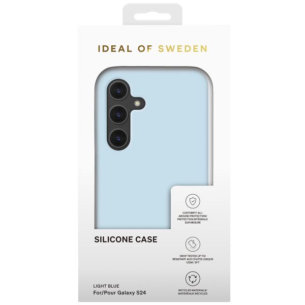 iDeal of Sweden Silikon Case für das Samsung Galaxy S24 - Light Blue