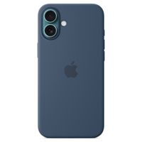 Apple Silikon-Case MagSafe für das Apple iPhone 16 Plus - Denim