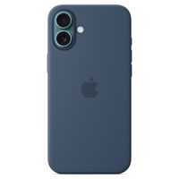 Apple Silikon-Case MagSafe für das iPhone 16 Plus - Denim