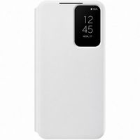 Samsung Original Clear View Cover Klapphülle für das Galaxy S22 - White