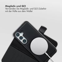 Selencia Olyn Abnehmbare Bookcase mit MagSafe Samsung Galaxy S24 / S25 - Schwarz