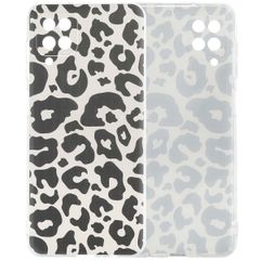 imoshion Design Hülle Samsung Galaxy A12 - Leopard Transparent