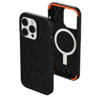 UAG Civilian Backcover MagSafe für das iPhone 14 Pro - Schwarz