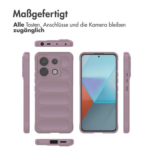 imoshion EasyGrip Back Cover für das Xiaomi Redmi Note 13 Pro (5G) - Violett