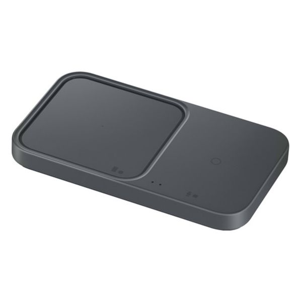 Samsung ﻿Wireless Charger Duo - Ladestation - Ohne Adapter und Ladekabel - 15 Watt - Schwarz