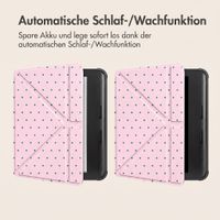 imoshion Design Klappbare Klapphülle Kobo Libra Colour - Happy Dots