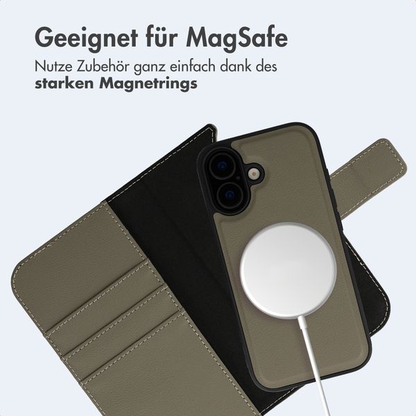 imoshion Herausnehmbare 2-in-1 Luxus-Bookcase Apple iPhone 17 - Grün