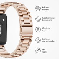 imoshion Edelstahlarmband für Samsung Galaxy Fit 3 - Rosé gold