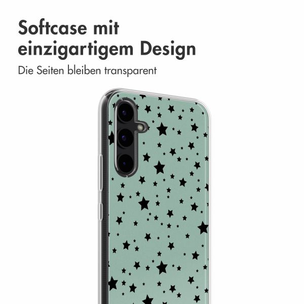 imoshion Design Hülle Samsung Galaxy A34 (5G) - Stars Mint