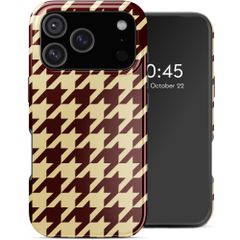 Selencia Vivid Rückabdeckung mit MagSafe Apple iPhone 17 Pro - Pied-de-Poule